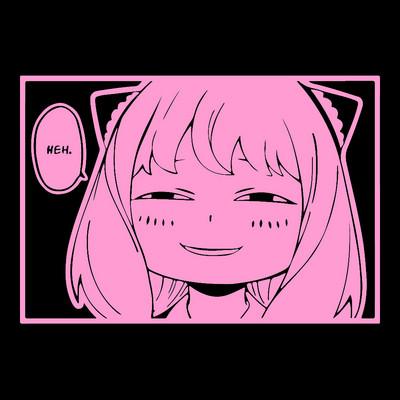 Anime autómatrica Vicces matrica japán Anya JMD matricák autóablak ajtó lökhárítóhoz laptop vinil díszítések kiegészítők
