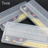 Set dijamantnih svrdla za nokte od 30 komada, glodalo, glodalo, glodalo, čiste turpije za električni pribor za stroj za manikuru