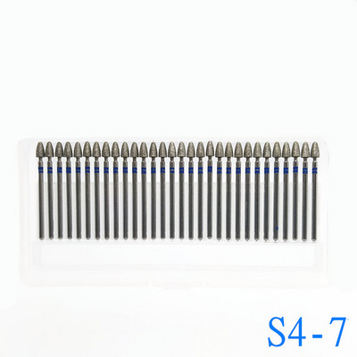 Set dijamantnih svrdla za nokte od 30 komada, glodalo, glodalo, glodalo, čiste turpije za električni pribor za stroj za manikuru