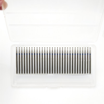 Set dijamantnih svrdla za nokte od 30 komada, glodalo, glodalo, glodalo, čiste turpije za električni pribor za stroj za manikuru