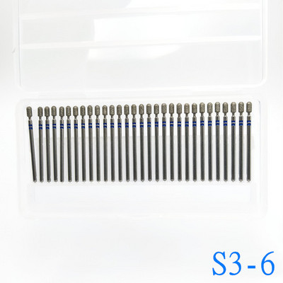 Set dijamantnih svrdla za nokte od 30 komada, glodalo, glodalo, glodalo, čiste turpije za električni pribor za stroj za manikuru