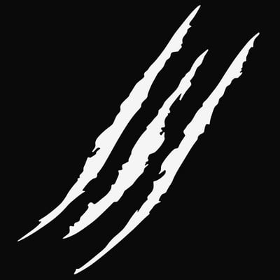 Monster Claw Scratch Stripe Marks Autómatricák Volkswagen VW Jetta MK5 6 Golf 4 5 6 7 CC Tiguan Passat B5 B6 b7 Polo