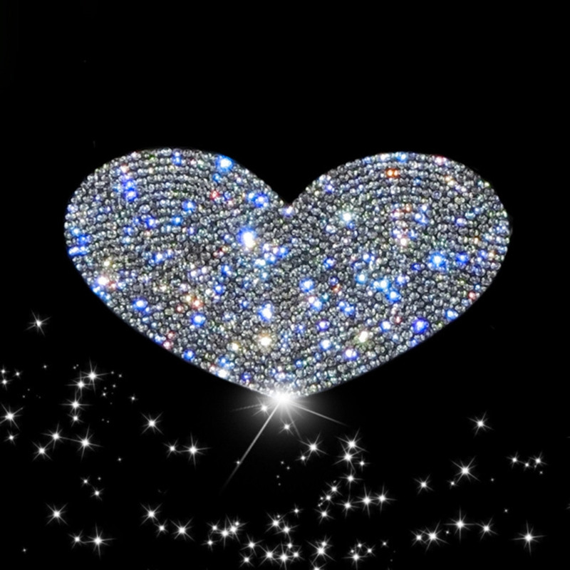 3D Crystal Blingbling autóablak matricák személyre szabott design otthoni motorkerékpáros laptopdíszekhez strassz