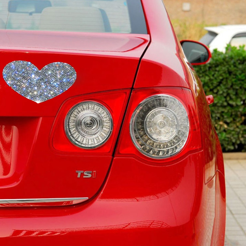 3D Crystal Blingbling autóablak matricák személyre szabott design otthoni motorkerékpáros laptopdíszekhez strassz