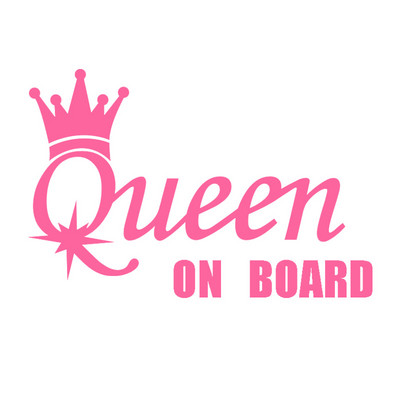 DecalsMe QUEEN ON board