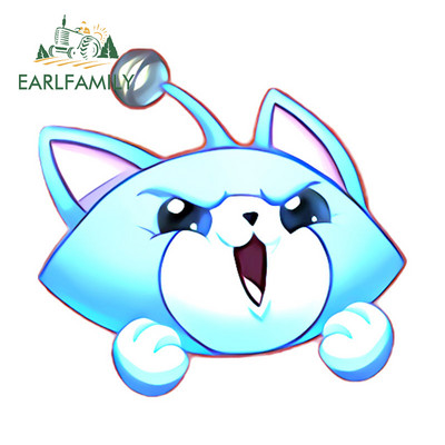 EARLFAMILY 13cm x 11cm για Rammus Ok Emote League of Legends Αυτοκόλλητα Αυτοκινήτου Χωρίς γρατσουνιές Χαλκομανίες προσωπικότητας Απλά είδη αυτοκινήτου