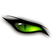 Személyre szabott Green Eye autómatrica PVC autó motorkerékpár külső kiegészítők matrica vízálló UV sugárzás elleni remek hűtő dekoráció