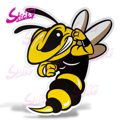 Furry Sticky Angry Wasp Bull Elephant Anime naljepnica za automobil Naljepnica za automobil Dodaci za automobil za prtljažnik kacige Laptop Naljepnica za motocikl