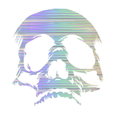 Car Styling Cool Terrible Evil Skull Face Design matricák és matricák Kia Picanto, BMW e92, Vicces motorkerékpár bakelit film matricákhoz