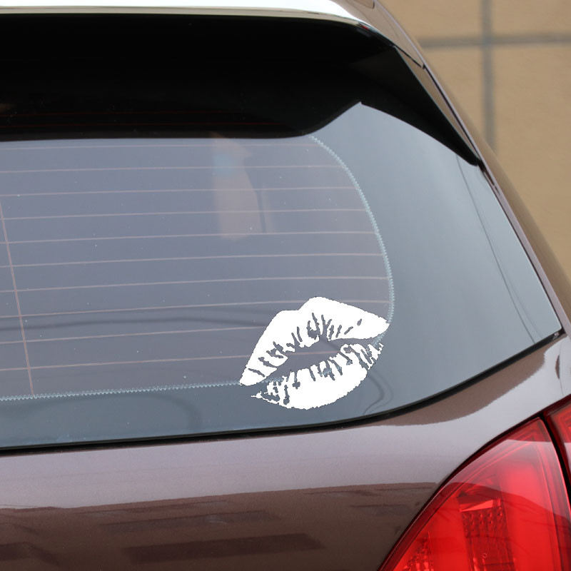 10*7,5cm Kiss Marks vinil autómatricák matricák ablakdísz motorkerékpár-tartozékok C4-0933