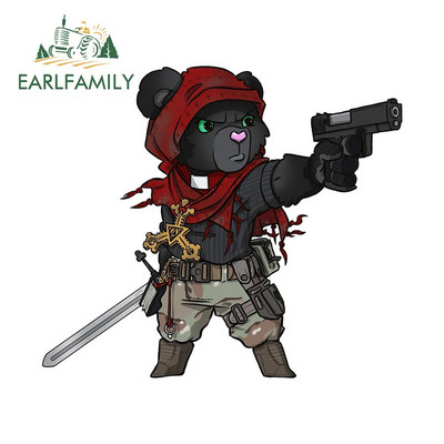 EARLFAMILY 13cm x 8.1cm Vojne specijalne snage Militanti Naljepnica za automobil Crtani film Velika glava Naljepnica Prozor Prtljažnik Pokloni za prijenosno računalo Naljepnice