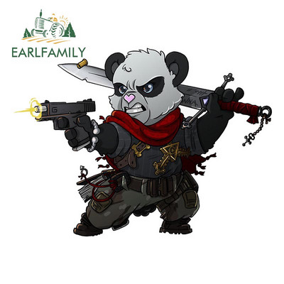 EARLFAMILY 13cm x 8.1cm Vojne specijalne snage Militanti Naljepnica za automobil Crtani film Velika glava Naljepnica Prozor Prtljažnik Pokloni za prijenosno računalo Naljepnice