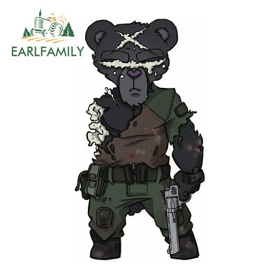 EARLFAMILY 13cm x 8.1cm Vojne specijalne snage Militanti Naljepnica za automobil Crtani film Velika glava Naljepnica Prozor Prtljažnik Pokloni za prijenosno računalo Naljepnice