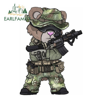 EARLFAMILY 13cm x 8.1cm Vojne specijalne snage Militanti Naljepnica za automobil Crtani film Velika glava Naljepnica Prozor Prtljažnik Pokloni za prijenosno računalo Naljepnice