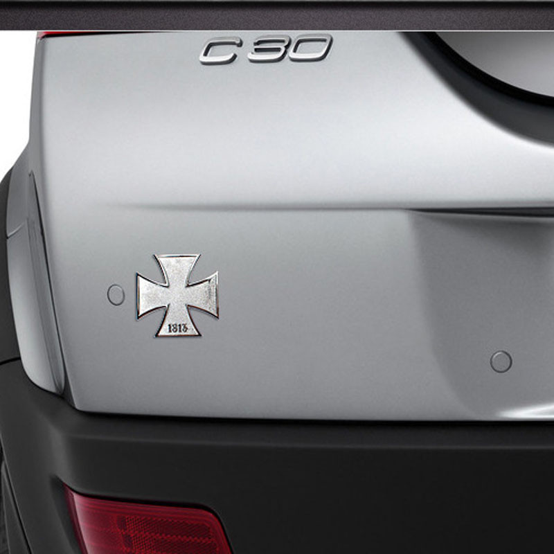 1 buc. Autocolant 3D din metal pentru mașină Crucea Malteză 1813 Emblema pentru mașină Auto Motocicletă Insigna pentru portbagaj Autocolant