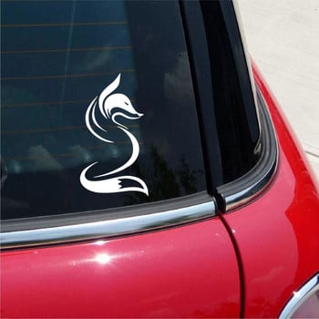 Αυτοκόλλητο αυτοκινήτου Fox Die-cut Vinyl Decal Αδιάβροχα διακοσμητικά αυτοκινήτων σε φορητό υπολογιστή πίσω παρμπρίζ αμαξώματος αυτοκινήτου Επιλέξτε μέγεθος #S61079