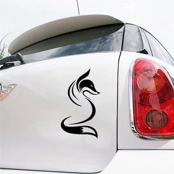 Αυτοκόλλητο αυτοκινήτου Fox Die-cut Vinyl Decal Αδιάβροχα διακοσμητικά αυτοκινήτων σε φορητό υπολογιστή πίσω παρμπρίζ αμαξώματος αυτοκινήτου Επιλέξτε μέγεθος #S61079