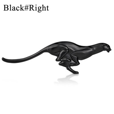 DSYCAR 1db 3D Leopard autómatrica autós fém jelvény embléma 3D Leopard autó csomagtartó Auto logós öntapadó matrica a legtöbb autóhoz