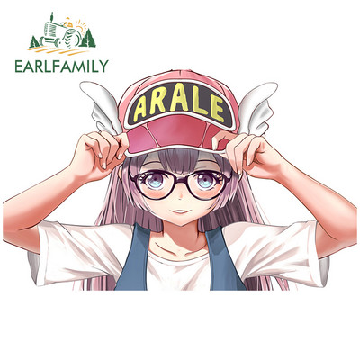 EARLFAMILY 13 cm, Arale Fine Decal Vinyl autós matrica karosszéria autó lökhárító teherautó lakóautó vízálló fényvédő matricák egyedi nyomtatás
