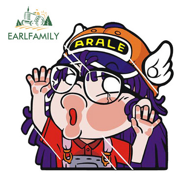 EARLFAMILY 13 cm, Arale Fine Decal Vinyl autós matrica karosszéria autó lökhárító teherautó lakóautó vízálló fényvédő matricák egyedi nyomtatás
