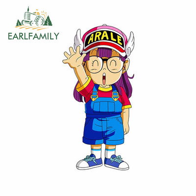 EARLFAMILY 13 cm, Arale Fine Decal Vinyl autós matrica karosszéria autó lökhárító teherautó lakóautó vízálló fényvédő matricák egyedi nyomtatás