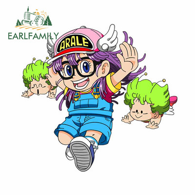 EARLFAMILY 13 cm, Arale Fine Decal Vinyl autós matrica karosszéria autó lökhárító teherautó lakóautó vízálló fényvédő matricák egyedi nyomtatás