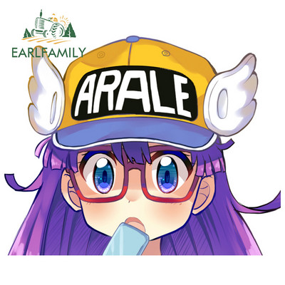 EARLFAMILY 13 cm, Arale Fine Decal Vinyl autós matrica karosszéria autó lökhárító teherautó lakóautó vízálló fényvédő matricák egyedi nyomtatás