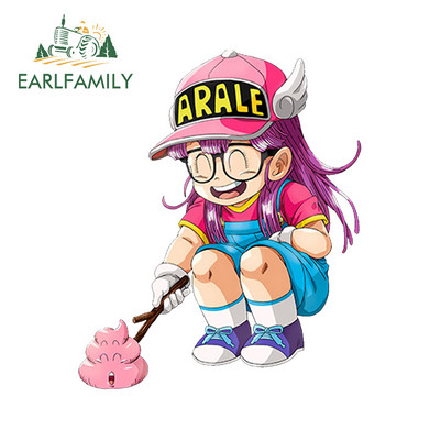 EARLFAMILY 13 cm, Arale Fine Decal Vinyl autós matrica karosszéria autó lökhárító teherautó lakóautó vízálló fényvédő matricák egyedi nyomtatás