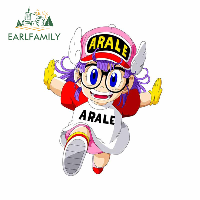 EARLFAMILY 13 cm, Arale Fine Decal Vinyl autós matrica karosszéria autó lökhárító teherautó lakóautó vízálló fényvédő matricák egyedi nyomtatás
