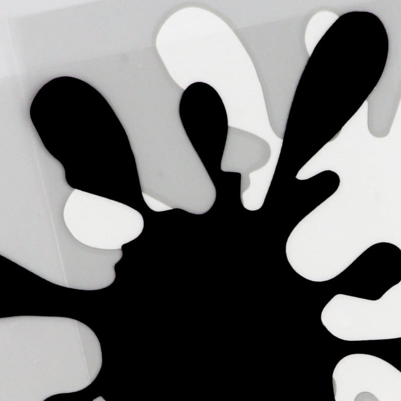 YJZT Pata de vopsea Funny Scratch Oclusion Vinyl Decal Autocolant pentru bara de protectie auto C25-0420