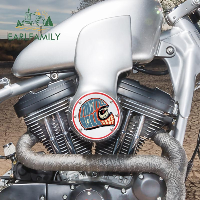 EARLFAMILY LIVE FAST Naljepnica Smiješni stil automobila Auto SUV Vinilne grafičke naljepnice za automobile Vodootporne DIY naljepnice za karoseriju automobila