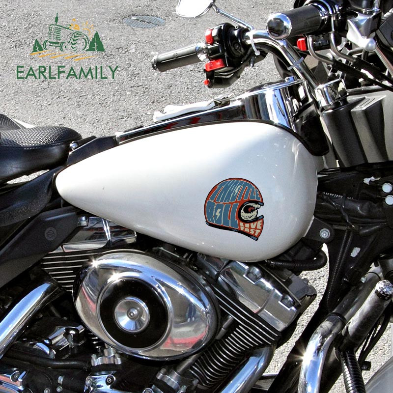 EARLFAMILY LIVE FAST Naljepnica Smiješni stil automobila Auto SUV Vinilne grafičke naljepnice za automobile Vodootporne DIY naljepnice za karoseriju automobila