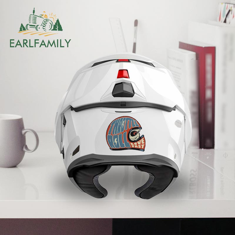 EARLFAMILY LIVE FAST Naljepnica Smiješni stil automobila Auto SUV Vinilne grafičke naljepnice za automobile Vodootporne DIY naljepnice za karoseriju automobila