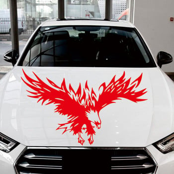 1PCS Eagle Car Stickers for Hood Eagle Decal Flying Wings Tribal Pattern Truck Suv Body Sticker Bird Wings Sticker Universal