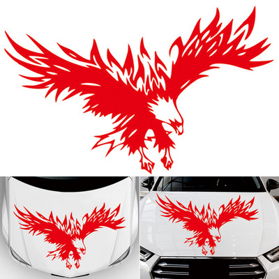 1 db Eagle autós matricák Hood Eagle matrica repülő szárnyakhoz törzsi mintás teherautó terepjáró karosszéria matrica madárszárny matrica univerzális