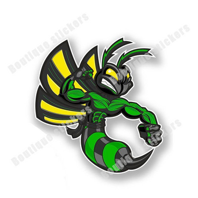 Crtić Pčela Naljepnica Ljutiti bumbar Naljepnica za automobil Bee Despise Gesta Motocikl Auto Kaciga Prozor automobila Naljepnice za karoseriju Dodaci