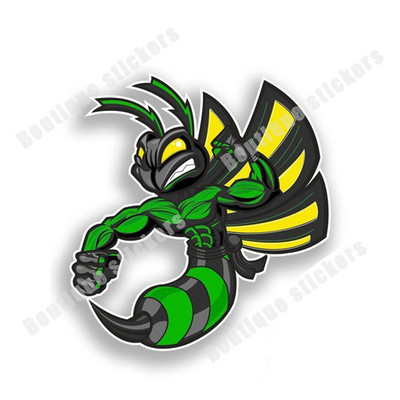 Crtić Pčela Naljepnica Ljutiti bumbar Naljepnica za automobil Bee Despise Gesta Motocikl Auto Kaciga Prozor automobila Naljepnice za karoseriju Dodaci