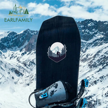 EARLFAMILY 13cm x 12,6cm για αυτοκόλλητα για Snowboard Αυτοκόλλητα Αυτοκινήτου Vinyl Αυτοκόλλητα Αυτοκόλλητα Anime Αυτοκόλλητα Μοτοσικλέτας Απόφραξη Διακόσμηση με γρατσουνιές