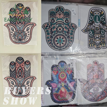 EARLFAMILY 13cm за Hamsa Hand Стикери за броня на кола Винилов материал Decal Лаптоп Windows Мотоциклет за VAN JDM RV Декорация