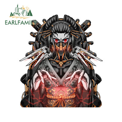 EARLFAMILY 13cm για Αυτοκόλλητα Αυτοκινήτου Geisha Samurai Laptop σανίδα του σερφ στις γρατσουνιές Χαλκομανίες Anime Anime Windows Anime Laptop Car Αξεσουάρ