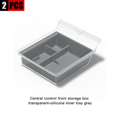 Pentru Tesla Model 3 2021 Model Y 2022 Cutie de depozitare Cotieră centrală Cutie ascunsă Suport pahare Organizator interior Accesorii auto