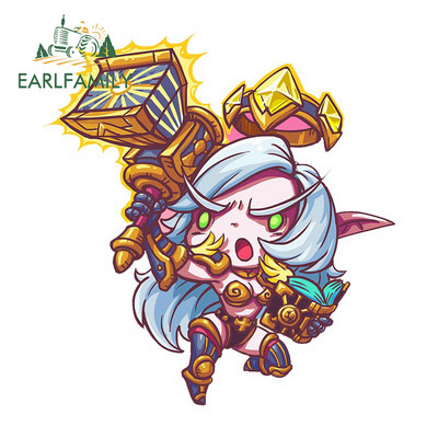 EARLFAMILY 13 εκ. World of Warcraft Illidan Stormrage Sylvanas Tyrande Αυτοκόλλητα αυτοκινήτου Προσωπικότητα Δημιουργικό Αυτοκόλλητο Παράθυρο Στυλ αυτοκινήτου