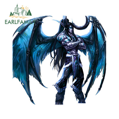 EARLFAMILY 13 εκ. World of Warcraft Illidan Stormrage Sylvanas Tyrande Αυτοκόλλητα αυτοκινήτου Προσωπικότητα Δημιουργικό Αυτοκόλλητο Παράθυρο Στυλ αυτοκινήτου