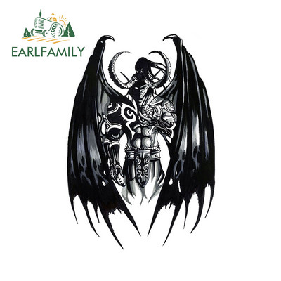 EARLFAMILY 13 εκ. World of Warcraft Illidan Stormrage Sylvanas Tyrande Αυτοκόλλητα αυτοκινήτου Προσωπικότητα Δημιουργικό Αυτοκόλλητο Παράθυρο Στυλ αυτοκινήτου