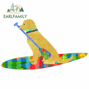 EARLFAMILY 13cm x 12,6cm για Stand Up Paddle Boarding Sup Brah Αυτοκόλλητο αυτοκινήτου Δημιουργικό Αυτοκόλλητο Πόρτα αυτοκινήτου Παράθυρα Αδιάβροχη διακόσμηση