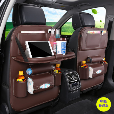 Automobilio bagažinės laikiklis Reguliuojamas galinės sėdynės laikymo krepšys Tinklas Didelės talpos Daugiafunkcis Oksfordo automobilių sėdynių atlošo laikiklis Universalus