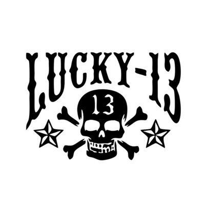 YJZT 13,3*9,3 cm Vicces LUCKY SKULL 13 JÁTÉKKÁRTYA Dekor Vinyl autómatricák Kiegészítők Sziluett