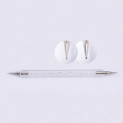 Dvostruka akrilna olovka za crtanje noktiju Šareni dijamant Kist za ukrašavanje noktiju Alati za dizajn noktiju