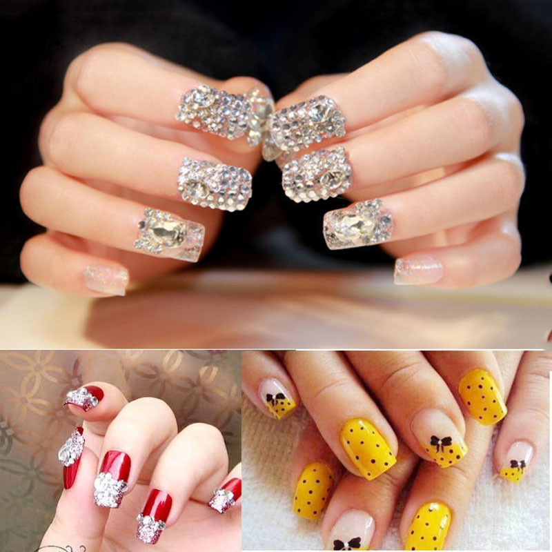 Dvostruka akrilna olovka za crtanje noktiju Šareni dijamant Kist za ukrašavanje noktiju Alati za dizajn noktiju