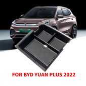 Car Center Console Btorage Box kartámasz doboz tárolótálca BYD Atto 3 Yuan Plus 2022 tartozékokhoz